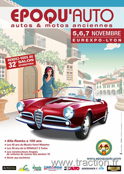 Epoquauto (1).jpg - 05/11/2010 - 69000 LYONƒPOQU'AUTO32�me Salon International Autos & Motos AnciennesAffiche